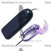 Bala vibradora con funda en forma de conejo